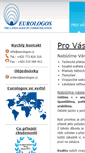 Mobile Screenshot of eurologos.cz